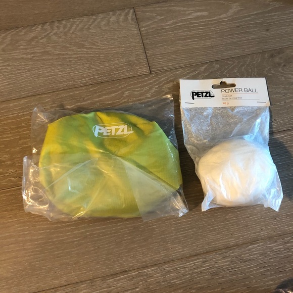 Petzl Other - NWT Petzl Bandi Chalk Bag and Chalk